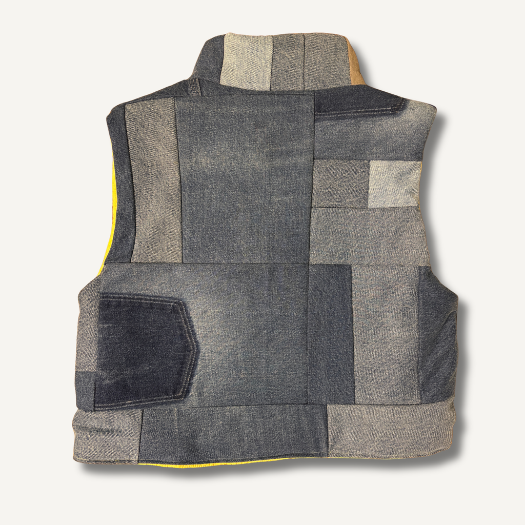 Brewers vest back view