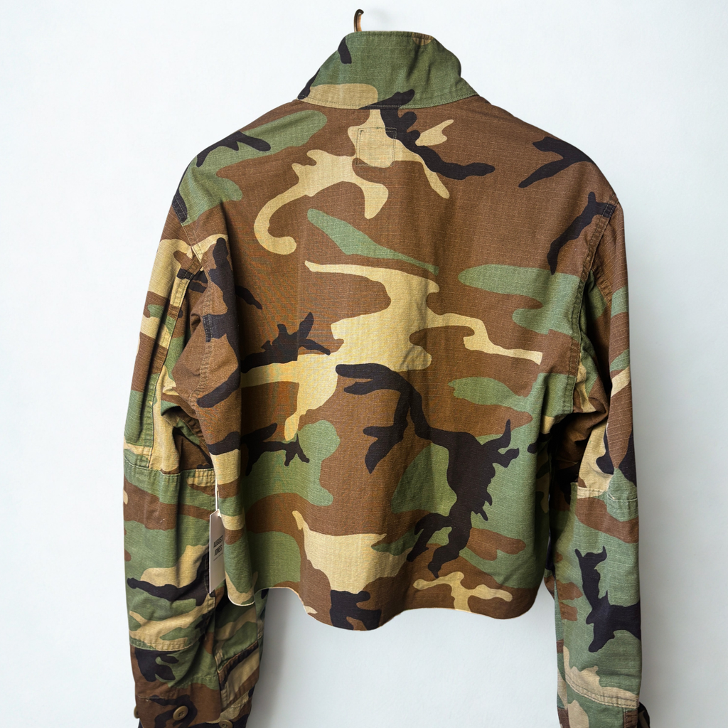 San Antonio Spurs Camo Military Jacket — Size L
