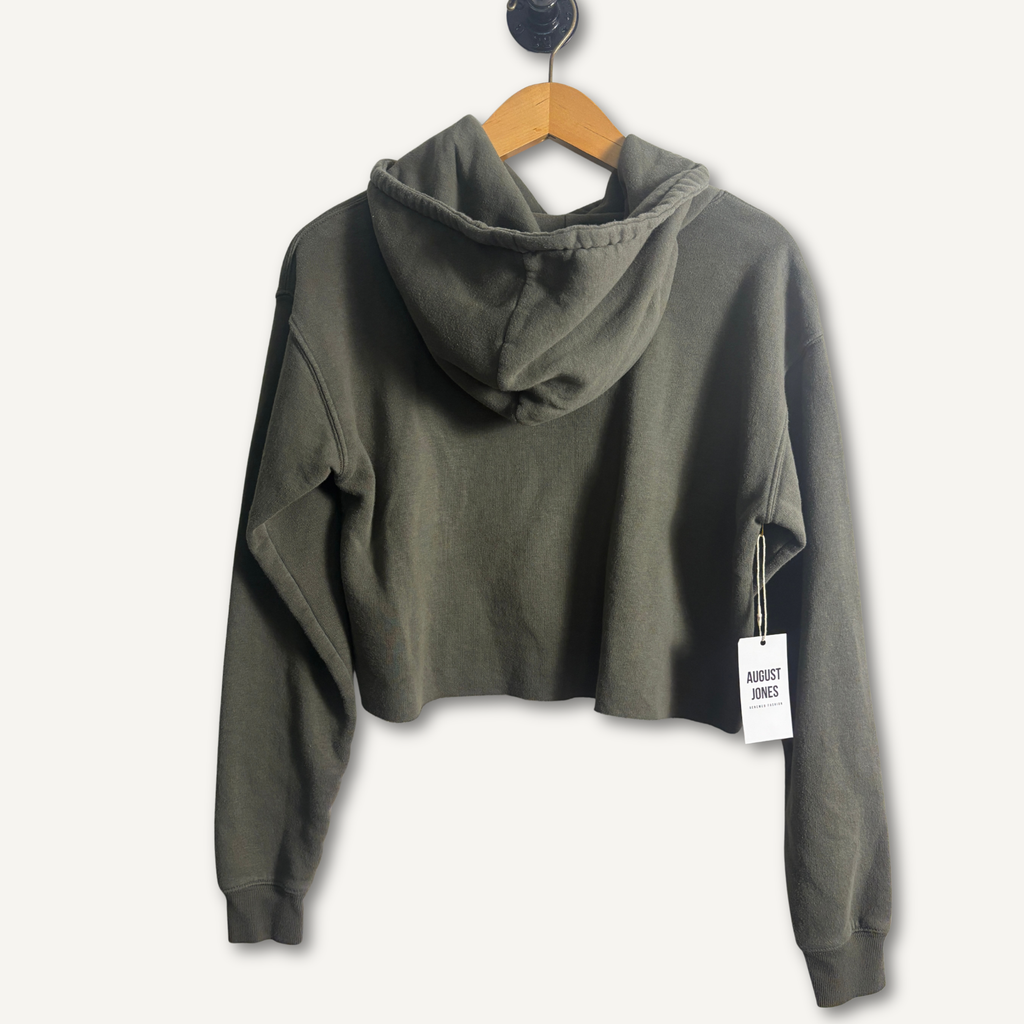 Milwaukee Bucks Cropped Hoodie — Size XS