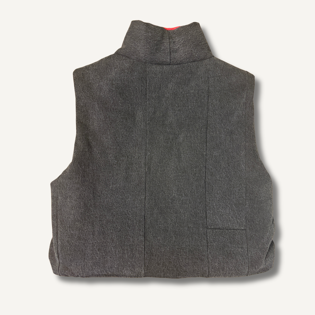 Buffalo Bills Appliqué Fleece Vest — Size S