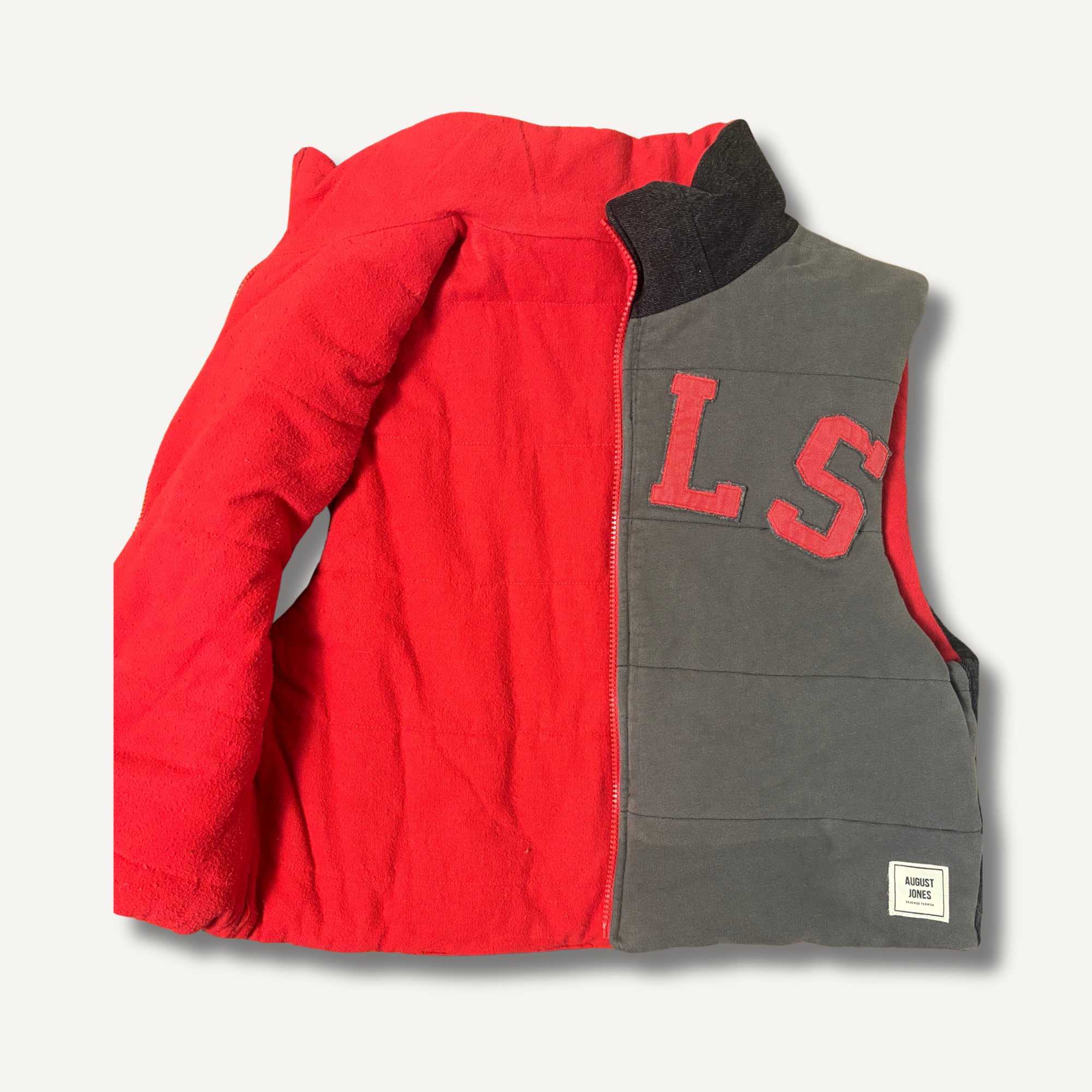 Buffalo Bills Appliqué Fleece Vest — Size S