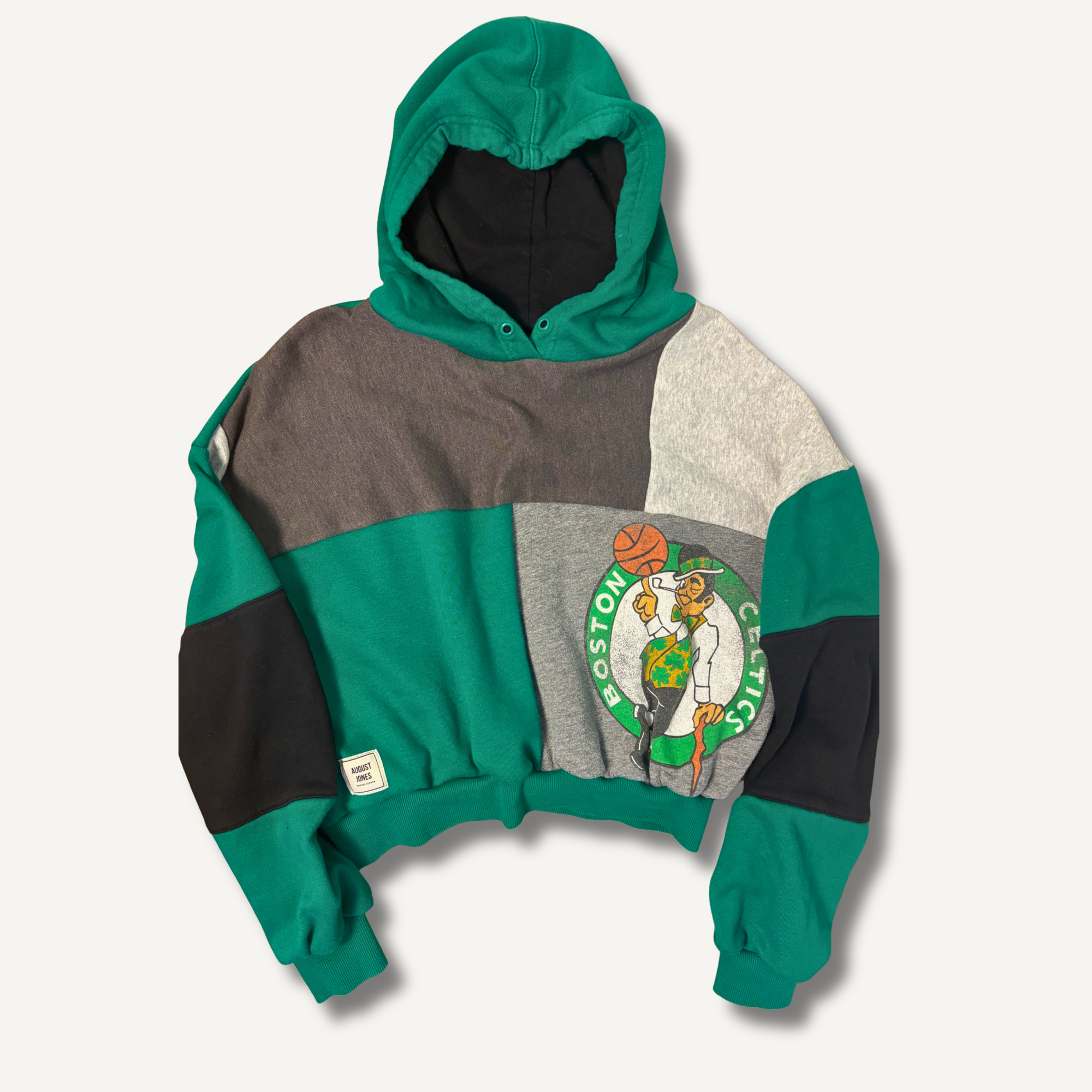 Boston Celtics Colorblock Hoodie — Size S