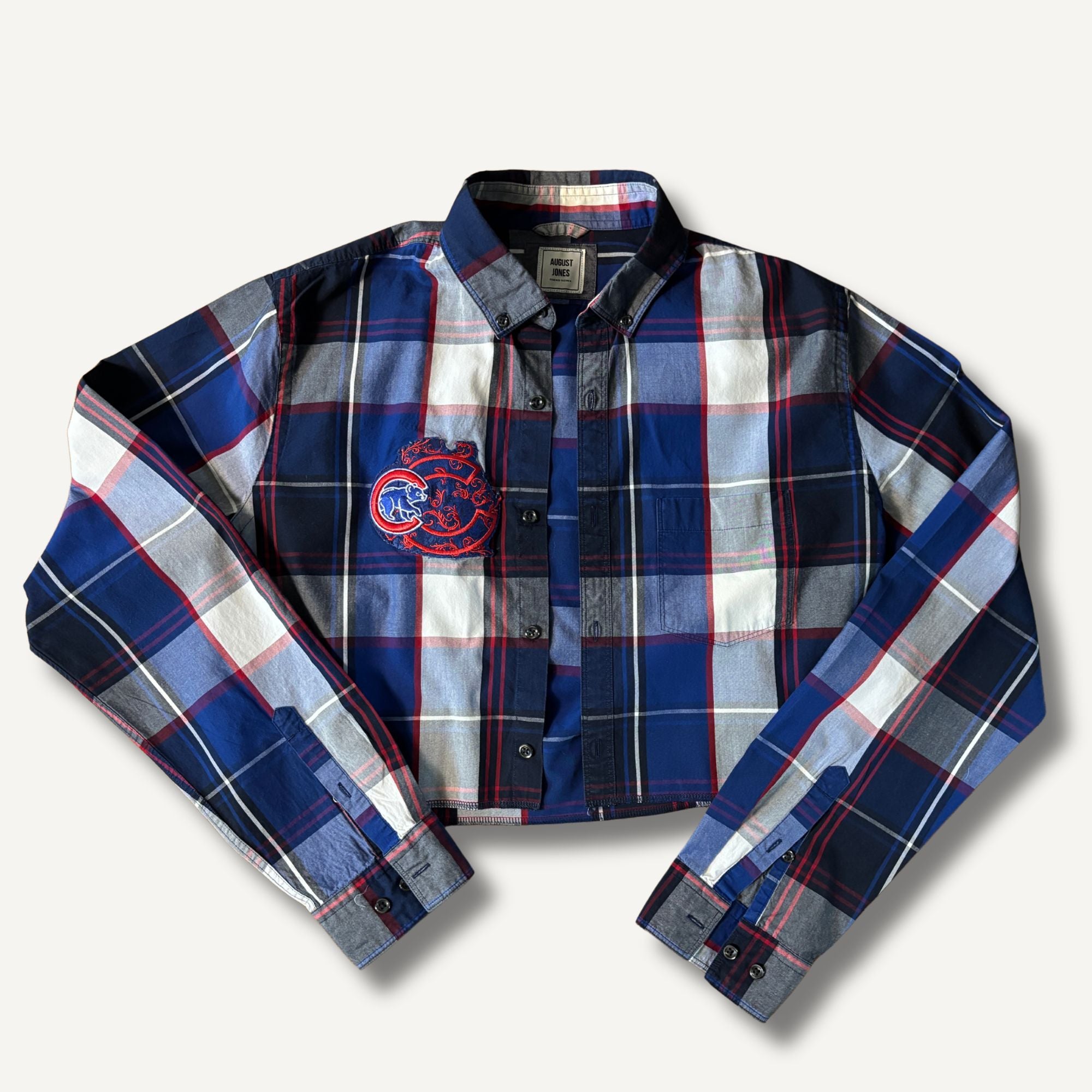 Chicago Cubs Cropped Shirt— Size S