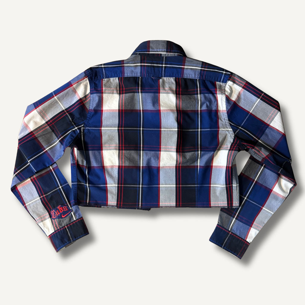Chicago Cubs Cropped Shirt— Size S