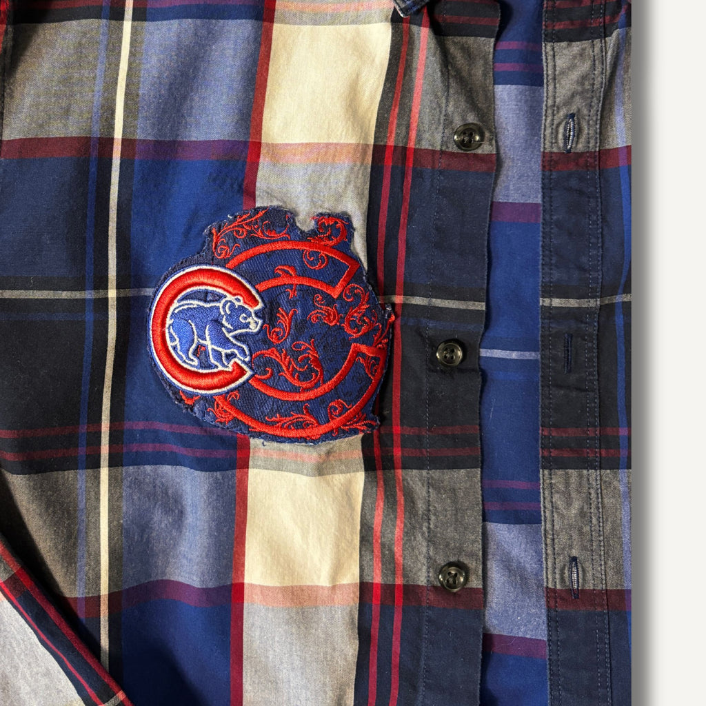 Chicago Cubs Cropped Shirt— Size S