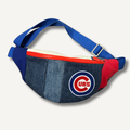 Upcycled Chicago Cubs Sling Bag