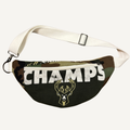 Upcycled Milwaukee Bucks Sling Bag