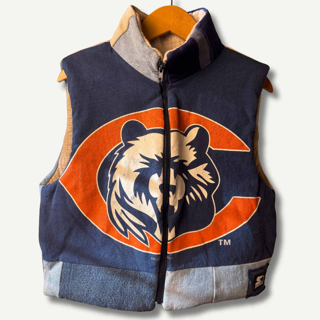 Chicago Bears Vintage Logo Vest — Size M