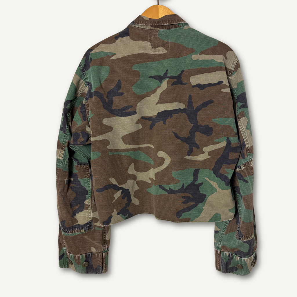 New York Knicks Camo Military Jacket — Size L